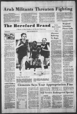 The Hereford Brand (Hereford, Tex.), Vol. 77, No. 185, Ed. 1 Sunday, March 18, 1979