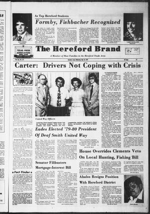 The Hereford Brand (Hereford, Tex.), Vol. 77, No. 227, Ed. 1 Wednesday, May 16, 1979