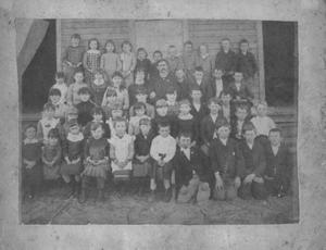 [Students at Richmond Public School in 1887]