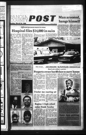Panola County Post (Carthage, Tex.), Vol. 11, No. 50, Ed. 1 Sunday, March 24, 1985