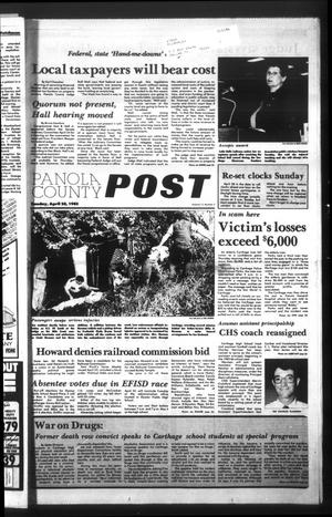 Panola County Post (Carthage, Tex.), Vol. 12, No. 3, Ed. 1 Sunday, April 28, 1985