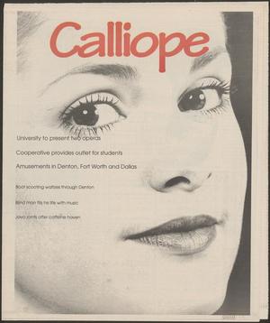 Primary view of object titled 'Calliope (Denton, Tex.), March 25, 1993'.