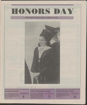 Primary view of object titled 'Honors Day [1991]'.