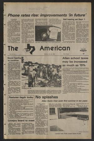 The Allen American (Allen, Tex.), Vol. 13, No. 1, Ed. 1 Monday, July 12, 1982