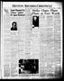Newspaper: Denton Record-Chronicle (Denton, Tex.), Vol. 43, No. 43, Ed. 1 Wednes…