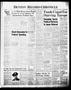 Thumbnail image of item number 1 in: 'Denton Record-Chronicle (Denton, Tex.), Vol. 43, No. 50, Ed. 1 Thursday, October 11, 1945'.
