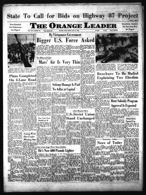The Orange Leader (Orange, Tex.), Vol. 62, No. 165, Ed. 1 Friday, July 16, 1965