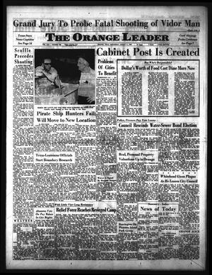 Primary view of object titled 'The Orange Leader (Orange, Tex.), Vol. 62, No. 188, Ed. 1 Wednesday, August 11, 1965'.