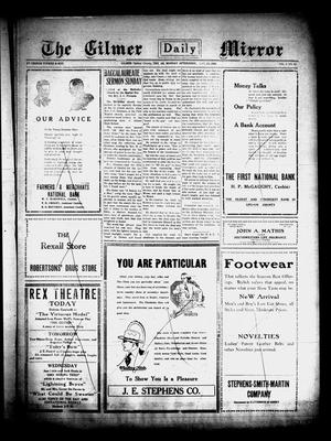 Gilmer Daily Mirror (Gilmer, Tex.), Vol. 5, No. 52, Ed. 1 Monday, May 24, 1920