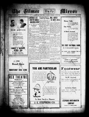 Gilmer Daily Mirror (Gilmer, Tex.), Vol. 5, No. 55, Ed. 1 Thursday, May 27, 1920