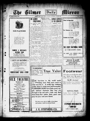 Primary view of object titled 'Gilmer Daily Mirror (Gilmer, Tex.), Vol. 5, No. 82, Ed. 1 Saturday, June 26, 1920'.