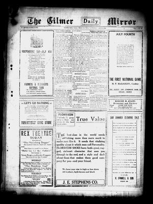 Gilmer Daily Mirror (Gilmer, Tex.), Vol. 5, No. 88, Ed. 1 Saturday, July 3, 1920