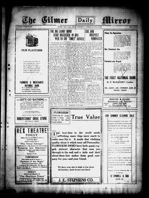 Gilmer Daily Mirror (Gilmer, Tex.), Vol. 5, No. 91, Ed. 1 Wednesday, July 7, 1920