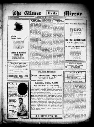 Gilmer Daily Mirror (Gilmer, Tex.), Vol. 5, No. 144, Ed. 1 Tuesday, September 7, 1920