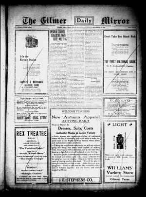 Gilmer Daily Mirror (Gilmer, Tex.), Vol. 5, No. 148, Ed. 1 Saturday, September 11, 1920