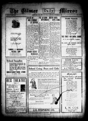 Gilmer Daily Mirror (Gilmer, Tex.), Vol. 5, No. [163], Ed. 1 Wednesday, September 29, 1920