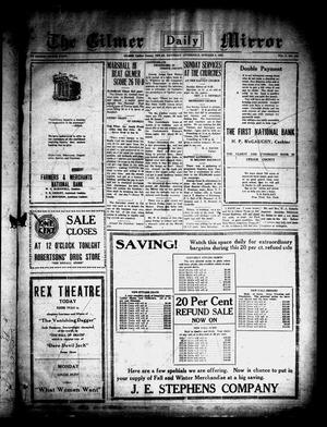 Gilmer Daily Mirror (Gilmer, Tex.), Vol. 5, No. 172, Ed. 1 Saturday, October 9, 1920