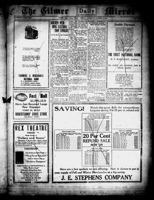 Gilmer Daily Mirror (Gilmer, Tex.), Vol. 5, No. [174], Ed. 1 Tuesday, October 12, 1920