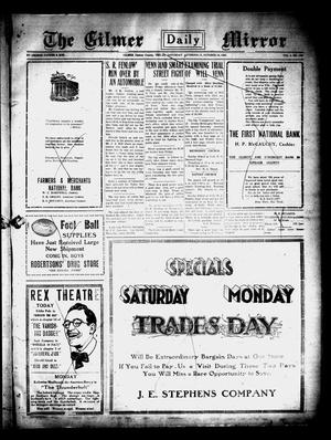 Gilmer Daily Mirror (Gilmer, Tex.), Vol. 5, No. 178, Ed. 1 Saturday, October 16, 1920