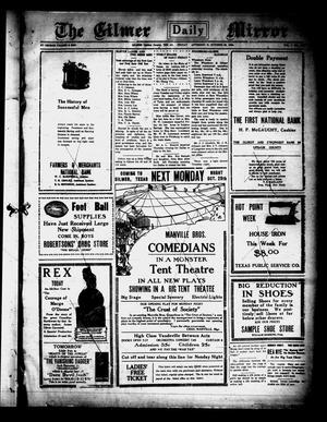 Gilmer Daily Mirror (Gilmer, Tex.), Vol. 5, No. [183], Ed. 1 Friday, October 22, 1920
