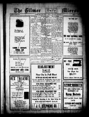 Gilmer Daily Mirror (Gilmer, Tex.), Vol. 5, No. [204], Ed. 1 Tuesday, November 16, 1920