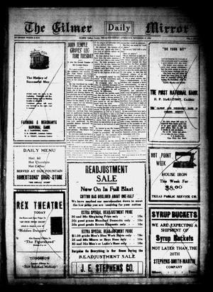 Gilmer Daily Mirror (Gilmer, Tex.), Vol. 5, No. 205, Ed. 1 Wednesday, November 17, 1920