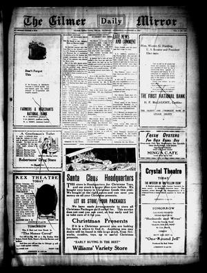Gilmer Daily Mirror (Gilmer, Tex.), Vol. 5, No. 229, Ed. 1 Thursday, December 16, 1920