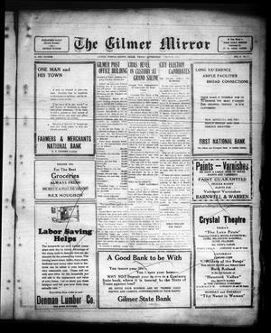Primary view of object titled 'The Gilmer Mirror (Gilmer, Tex.), Vol. 9, No. 7, Ed. 1 Friday, March 21, 1924'.