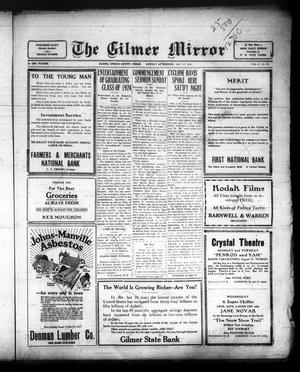 The Gilmer Mirror (Gilmer, Tex.), Vol. 9, No. 50, Ed. 1 Monday, May 12, 1924