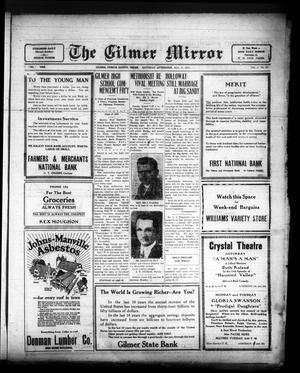 The Gilmer Mirror (Gilmer, Tex.), Vol. 9, No. 55, Ed. 1 Saturday, May 17, 1924