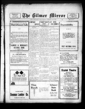 Primary view of object titled 'The Gilmer Mirror (Gilmer, Tex.), Vol. 9, No. 112, Ed. 1 Wednesday, July 23, 1924'.
