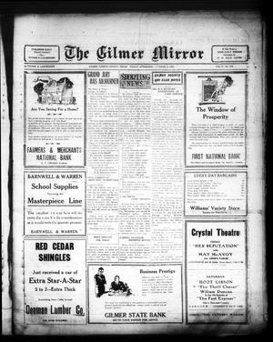 Primary view of object titled 'The Gilmer Mirror (Gilmer, Tex.), Vol. 9, No. 174, Ed. 1 Friday, October 3, 1924'.