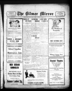 The Gilmer Mirror (Gilmer, Tex.), Vol. 9, No. 176, Ed. 1 Monday, October 6, 1924