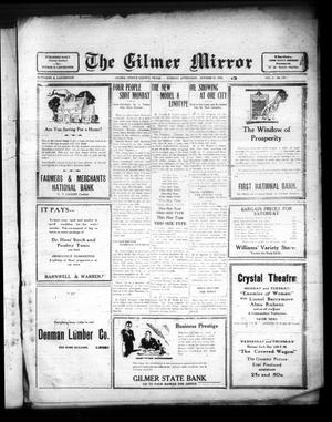 Primary view of object titled 'The Gilmer Mirror (Gilmer, Tex.), Vol. 9, No. 189, Ed. 1 Tuesday, October 21, 1924'.