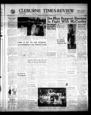 Cleburne Times-Review (Cleburne, Tex.), Vol. 49, No. 87, Ed. 1 Monday, February 22, 1954