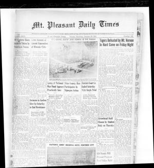 Mt. Pleasant Daily Times (Mount Pleasant, Tex.), Vol. 26, No. 188, Ed. 1 Sunday, October 22, 1944