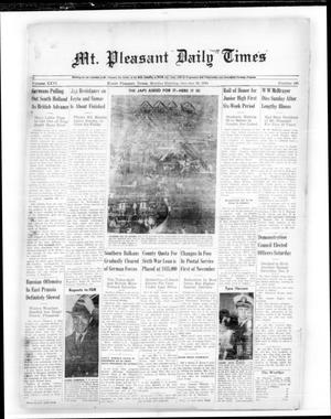 Mt. Pleasant Daily Times (Mount Pleasant, Tex.), Vol. 26, No. 195, Ed. 1 Monday, October 30, 1944