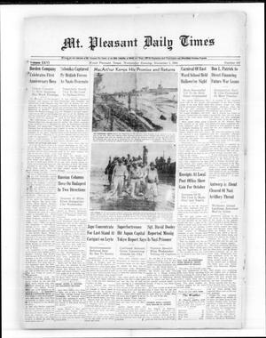 Mt. Pleasant Daily Times (Mount Pleasant, Tex.), Vol. 26, No. 197, Ed. 1 Wednesday, November 1, 1944