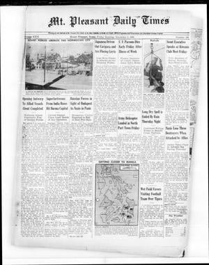 Mt. Pleasant Daily Times (Mount Pleasant, Tex.), Vol. 26, No. 199, Ed. 1 Friday, November 3, 1944