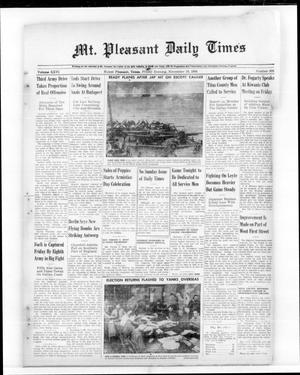 Mt. Pleasant Daily Times (Mount Pleasant, Tex.), Vol. 26, No. 205, Ed. 1 Friday, November 10, 1944