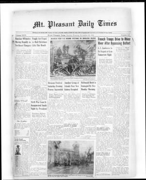 Mt. Pleasant Daily Times (Mount Pleasant, Tex.), Vol. 26, No. 212, Ed. 1 Monday, November 20, 1944
