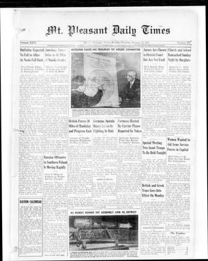 Mt. Pleasant Daily Times (Mount Pleasant, Tex.), Vol. 26, No. 256, Ed. 1 Monday, January 15, 1945
