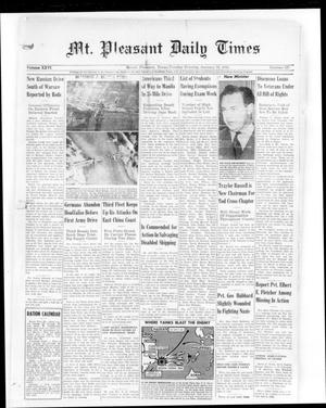 Mt. Pleasant Daily Times (Mount Pleasant, Tex.), Vol. 26, No. 257, Ed. 1 Tuesday, January 16, 1945
