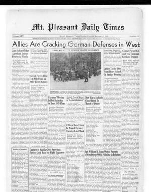 Mt. Pleasant Daily Times (Mount Pleasant, Tex.), Vol. 26, No. 274, Ed. 1 Monday, February 5, 1945