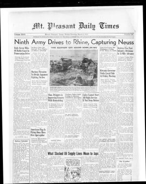 Mt. Pleasant Daily Times (Mount Pleasant, Tex.), Vol. 26, No. 296, Ed. 1 Friday, March 2, 1945
