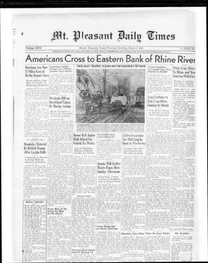 Mt. Pleasant Daily Times (Mount Pleasant, Tex.), Vol. 26, No. 301, Ed. 1 Thursday, March 8, 1945