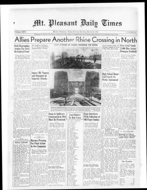 Mt. Pleasant Daily Times (Mount Pleasant, Tex.), Vol. 26, No. 304, Ed. 1 Monday, March 12, 1945