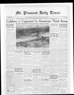 Mt. Pleasant Daily Times (Mount Pleasant, Tex.), Vol. 27, No. 3, Ed. 1 Sunday, March 18, 1945