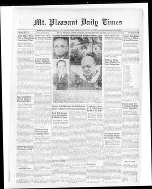 Mt. Pleasant Daily Times (Mount Pleasant, Tex.), Vol. 27, No. 289, Ed. 1 Thursday, February 28, 1946