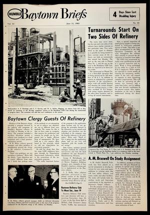 Baytown Briefs (Baytown, Tex.), Vol. 13, No. 23, Ed. 1 Friday, June 11, 1965